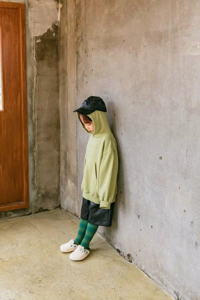 Peanut - Korean Children Fashion - #kidzfashiontrend - Plain Hoody Tee - 2