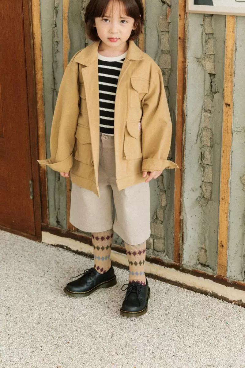 Peanut - Korean Children Fashion - #kidzfashiontrend - Soft Twill Jacket - 7