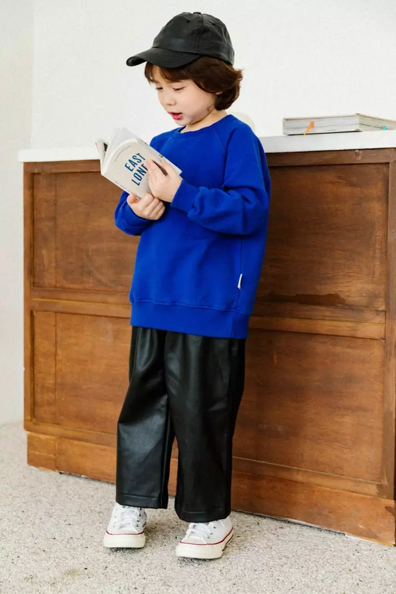 Peanut - Korean Children Fashion - #littlefashionista - Melbun Leather Pants - 7