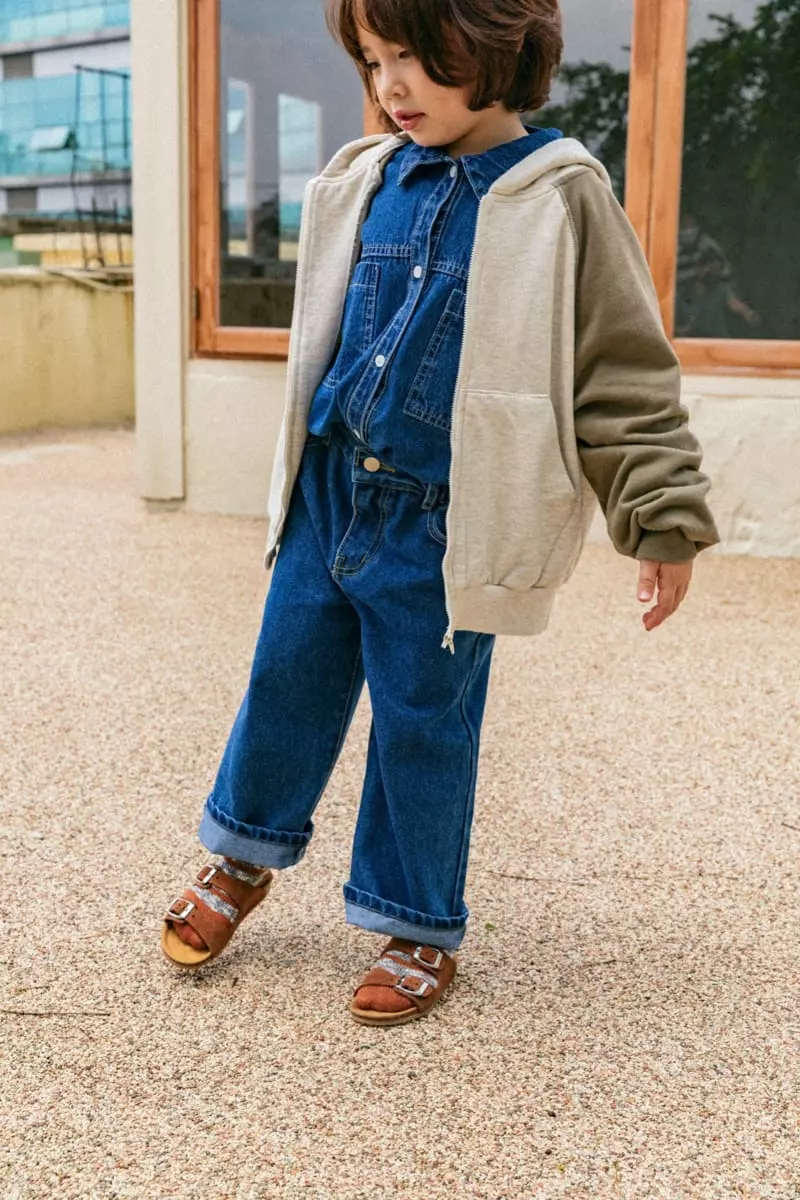 Peanut - Korean Children Fashion - #littlefashionista - Easy Hoody Zip-up - 4
