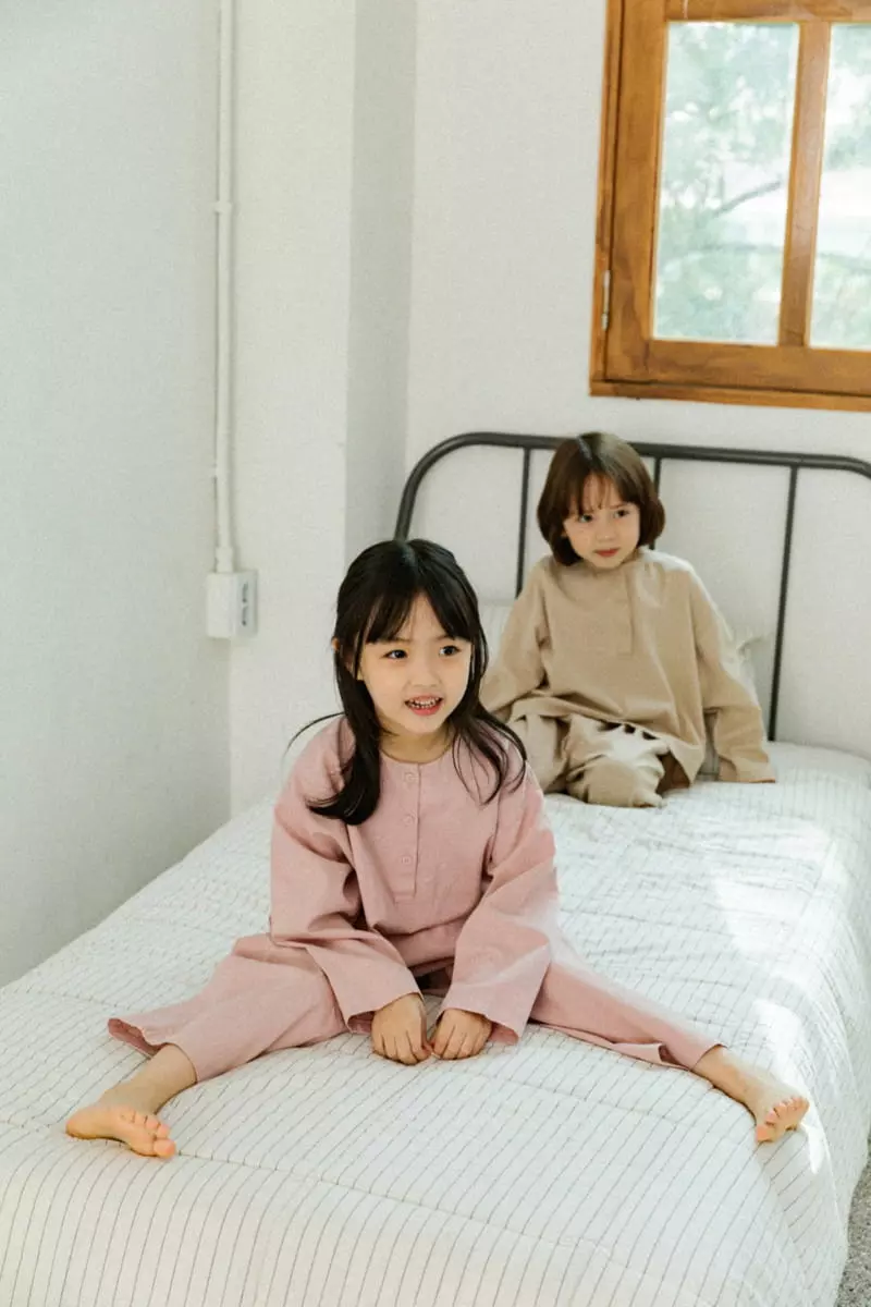 Peanut - Korean Children Fashion - #magicofchildhood - Cozy Top Bottom Set - 2