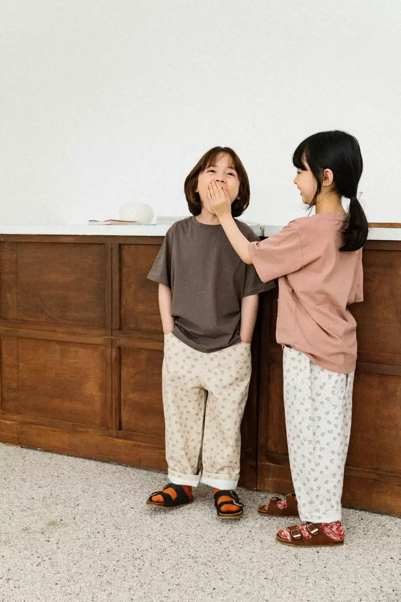 Peanut - Korean Children Fashion - #magicofchildhood - Coin Short Sleeves Tee - 4