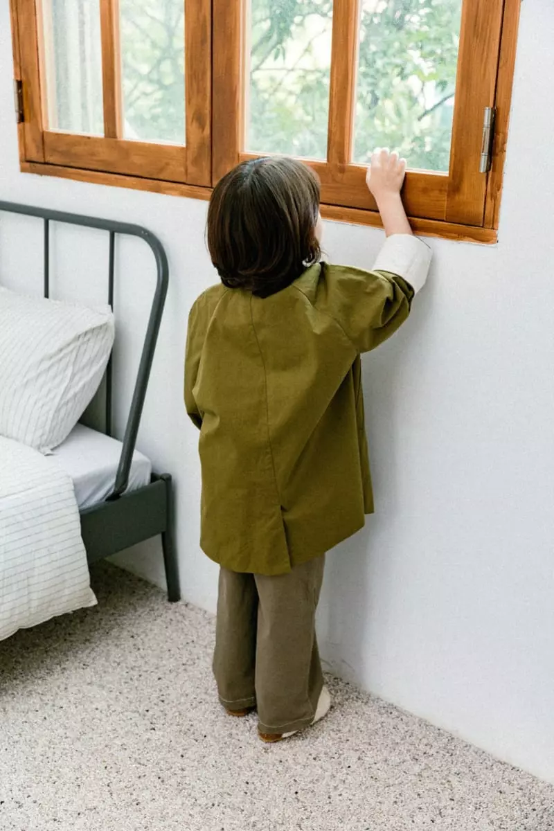 Peanut - Korean Children Fashion - #minifashionista - Log Trench Coat - 7
