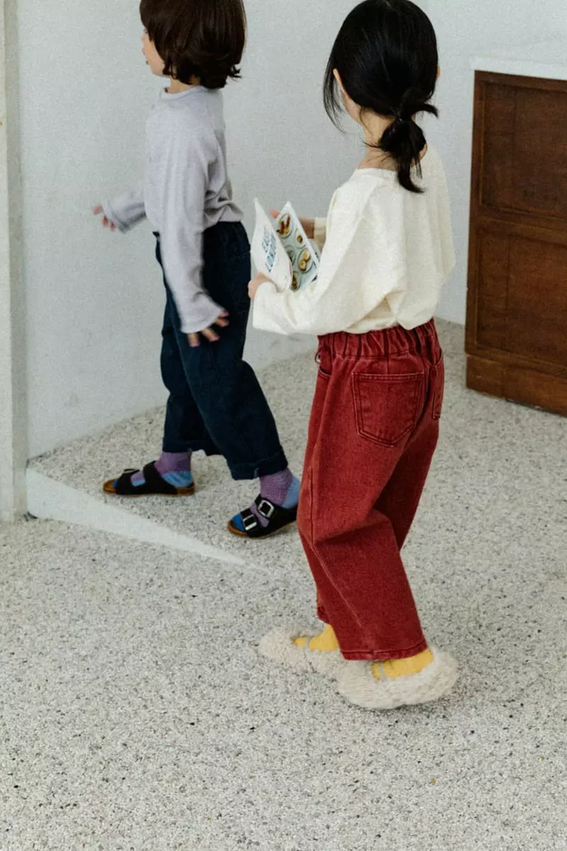 Peanut - Korean Children Fashion - #minifashionista - Base Tee - 2