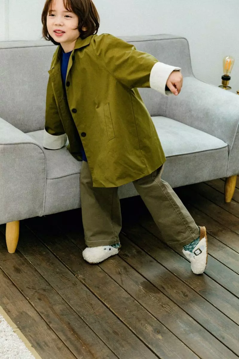 Peanut - Korean Children Fashion - #prettylittlegirls - Log Trench Coat - 8
