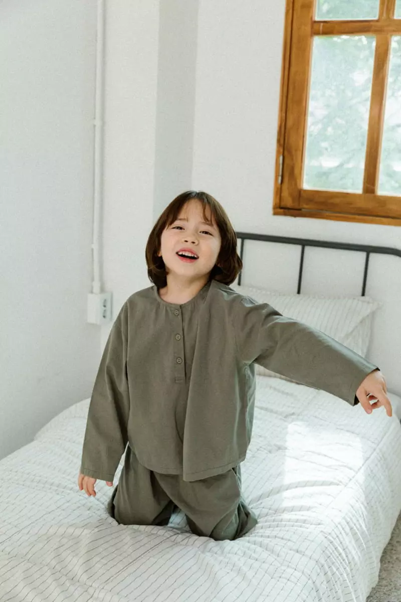 Peanut - Korean Children Fashion - #stylishchildhood - Cozy Top Bottom Set - 7