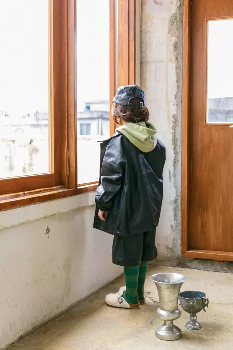Peanut - Korean Children Fashion - #todddlerfashion - Leather Pants - 10