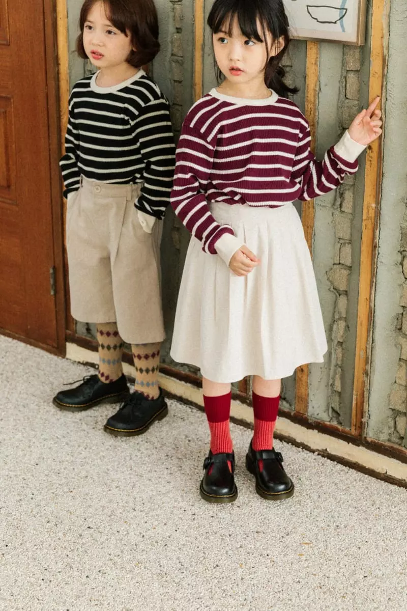 Peanut - Korean Children Fashion - #todddlerfashion - Mellow Skirt - 7