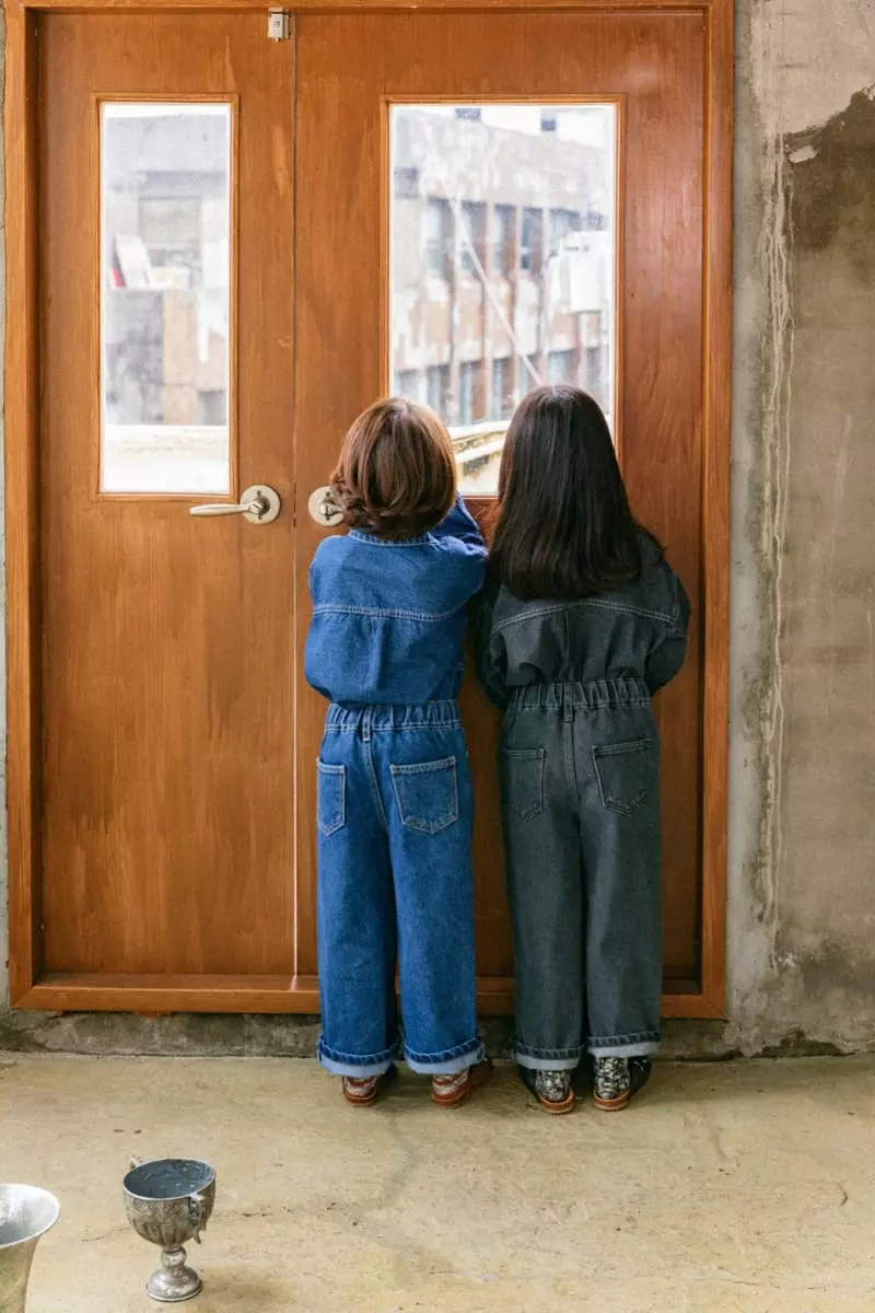 Peanut - Korean Children Fashion - #todddlerfashion - Mont Denim Shirt - 2