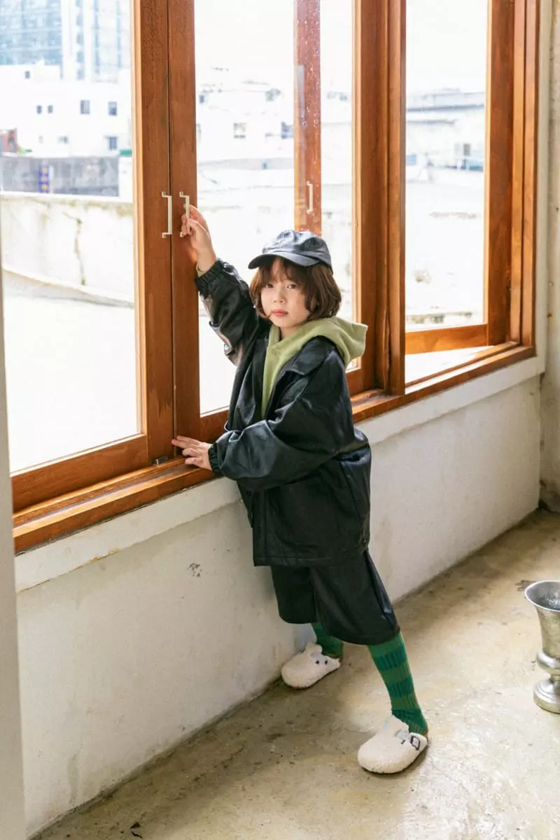 Peanut - Korean Children Fashion - #toddlerclothing - Leather Pants - 11