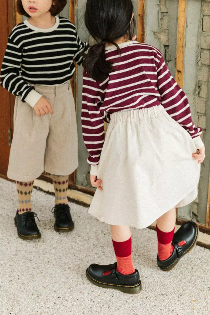 Peanut - Korean Children Fashion - #toddlerclothing - Mellow Skirt - 8