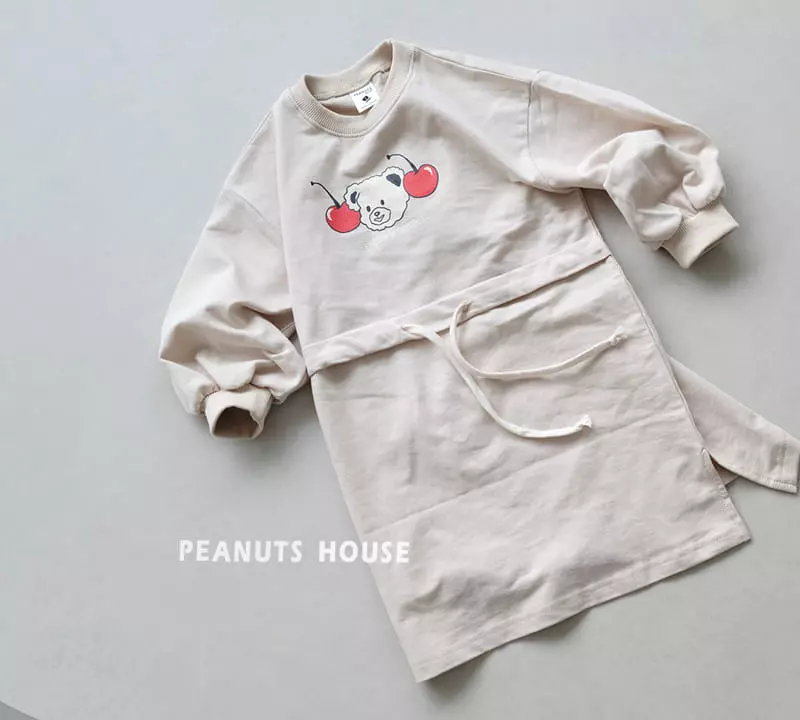 Peanuts - Korean Children Fashion - #prettylittlegirls - Cherry One-piece - 3