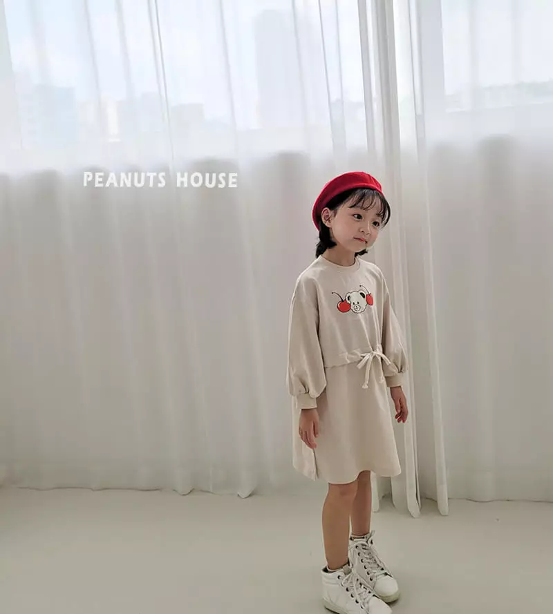 Peanuts - Korean Children Fashion - #prettylittlegirls - Cherry One-piece - 4