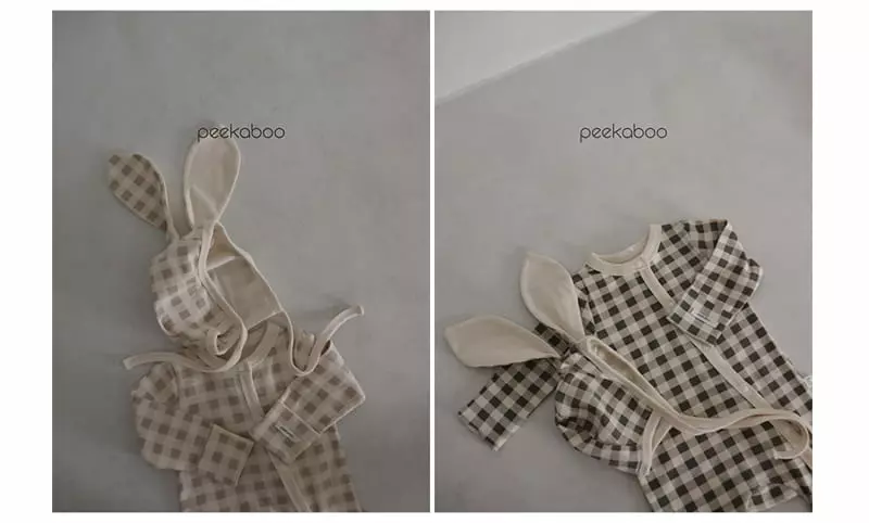 Peekaboo - Korean Baby Fashion - #babyboutique - Cony Foot Bodysuit - 3