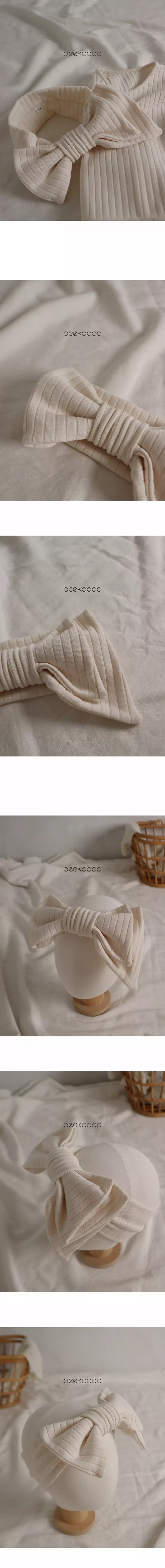 Peekaboo - Korean Baby Fashion - #babyoninstagram - Friend Ribbon Hairband - 3