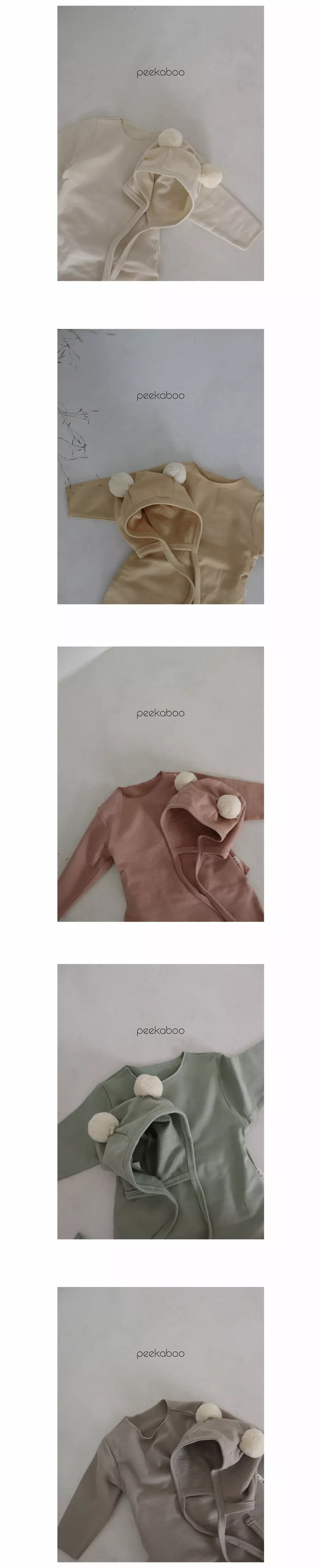 Peekaboo - Korean Baby Fashion - #babyoninstagram - Moring Bodysuit - 4