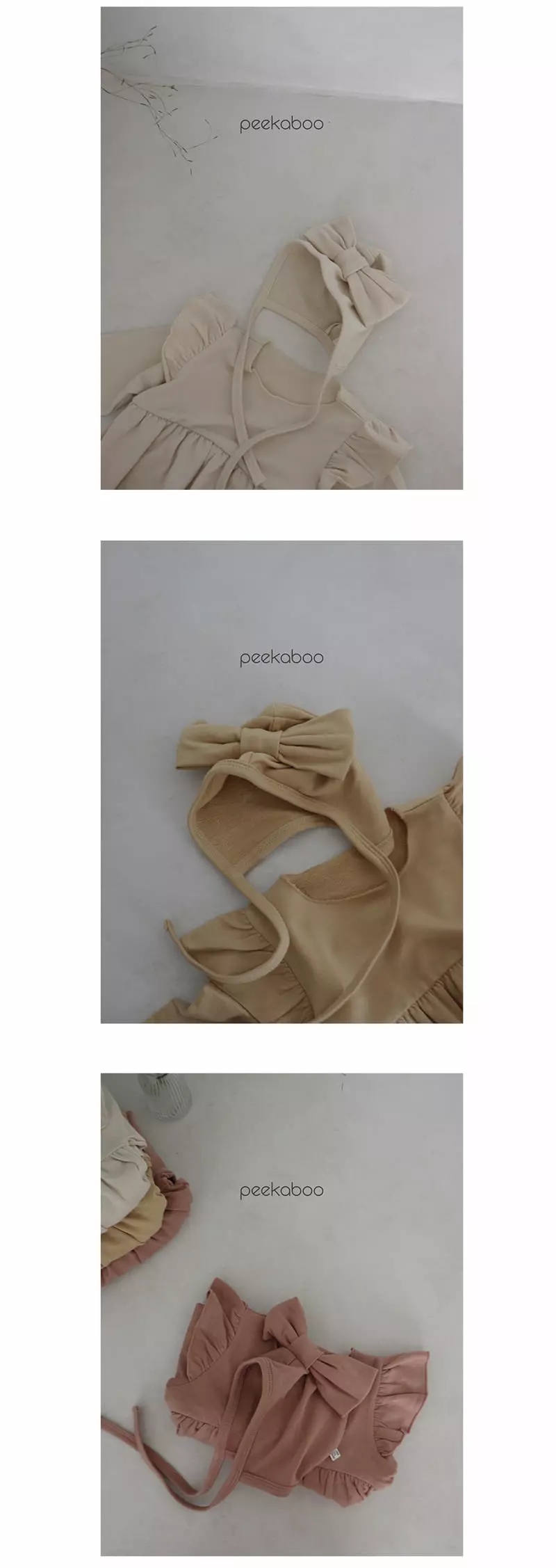 Peekaboo - Korean Baby Fashion - #babyoutfit - Evening Bodysuit - 3