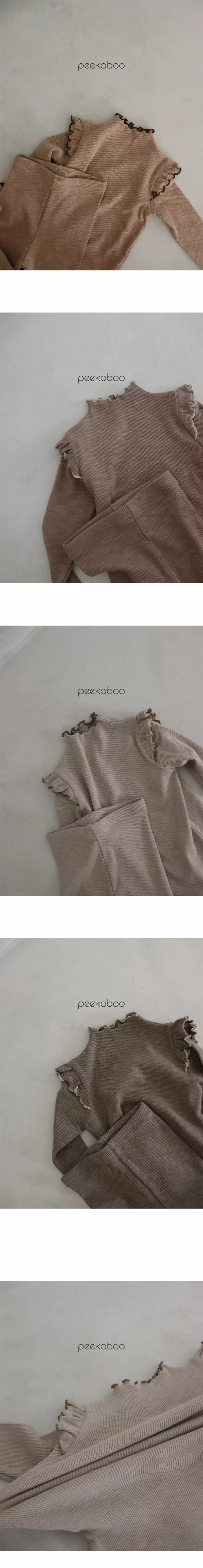 Peekaboo - Korean Children Fashion - #kidzfashiontrend - Sharon Top Bottom Set - 3