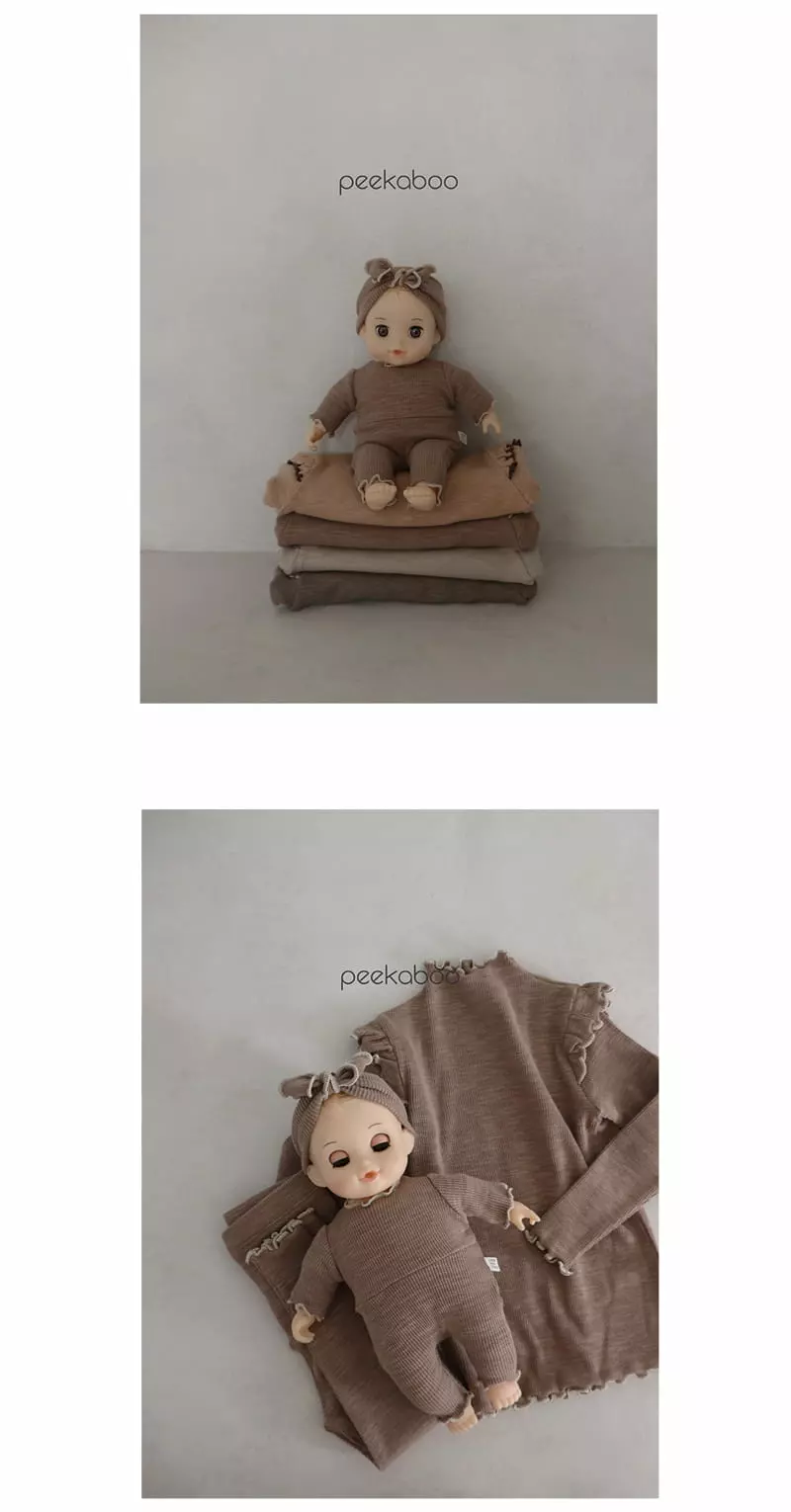Peekaboo - Korean Children Fashion - #littlefashionista - Sharon Top Bottom Set - 5