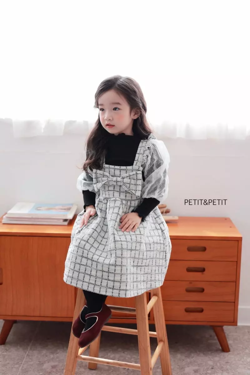 Petit & Petit - Korean Children Fashion - #kidzfashiontrend - Ribbon One-piece - 4