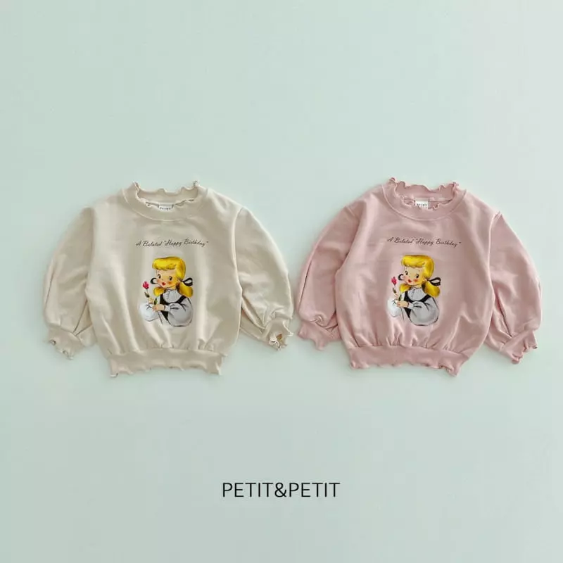 Petit & Petit - Korean Children Fashion - #Kfashion4kids - Lovely Girl Sweatshirt - 12