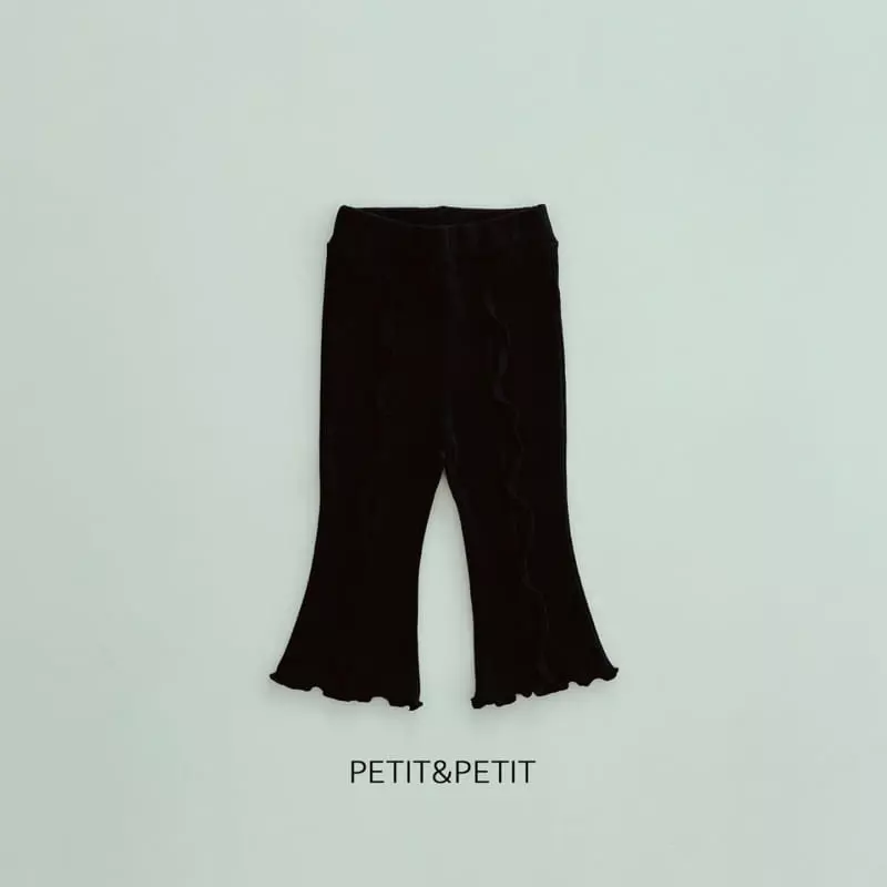 Petit & Petit - Korean Children Fashion - #Kfashion4kids - Rib Frill Pants - 5