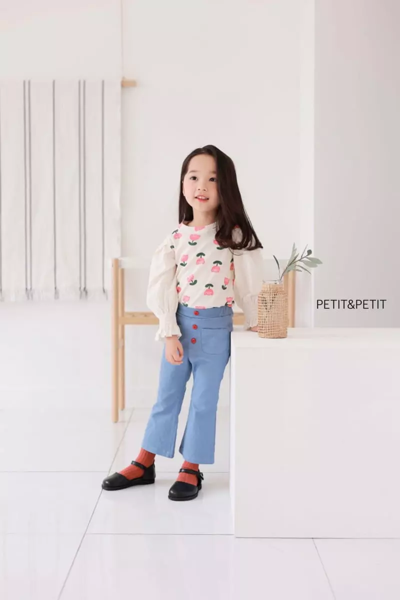 Petit & Petit - Korean Children Fashion - #Kfashion4kids - Merry Gold Tee - 2