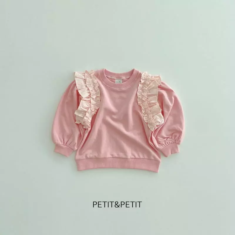 Petit & Petit - Korean Children Fashion - #Kfashion4kids - Frill Sweatshirt