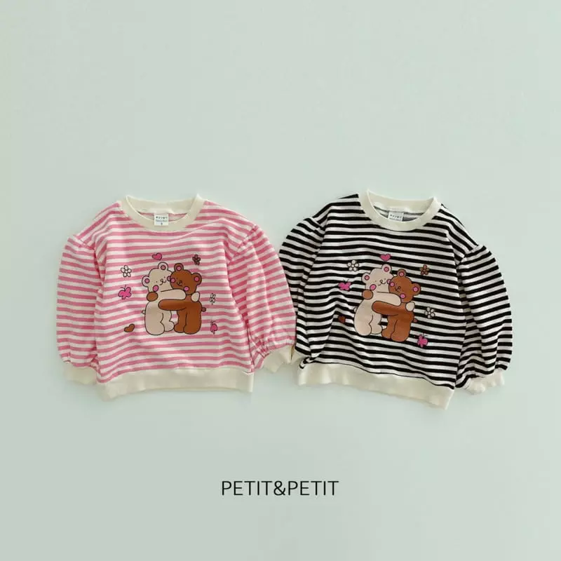 Petit & Petit - Korean Children Fashion - #Kfashion4kids - Heart Bear Sweatshirt - 11