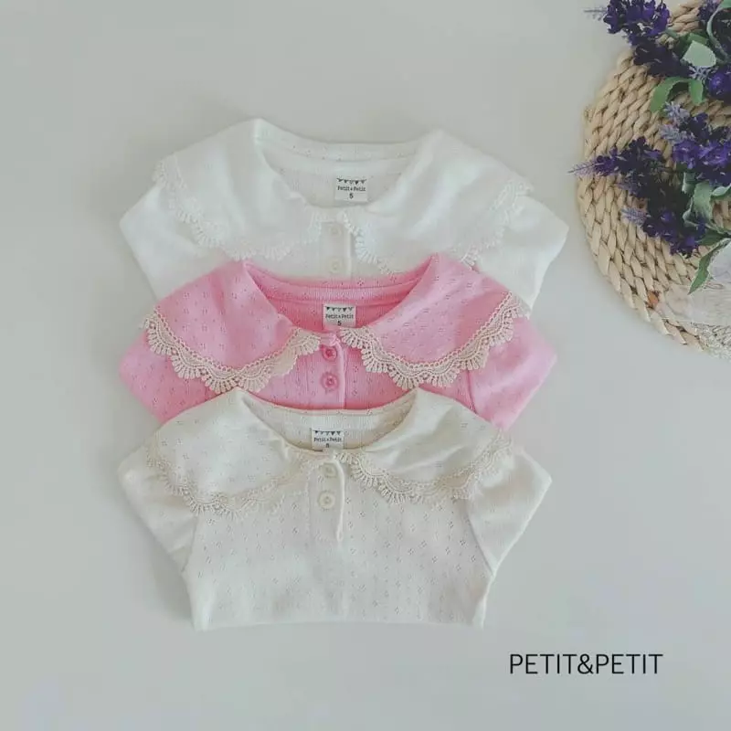 Petit & Petit - Korean Children Fashion - #Kfashion4kids - Eyelet Blouse - 5