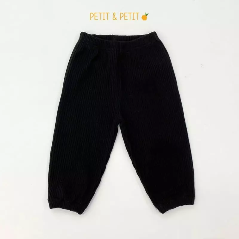 Petit & Petit - Korean Children Fashion - #kidzfashiontrend - Rib Pants - 4