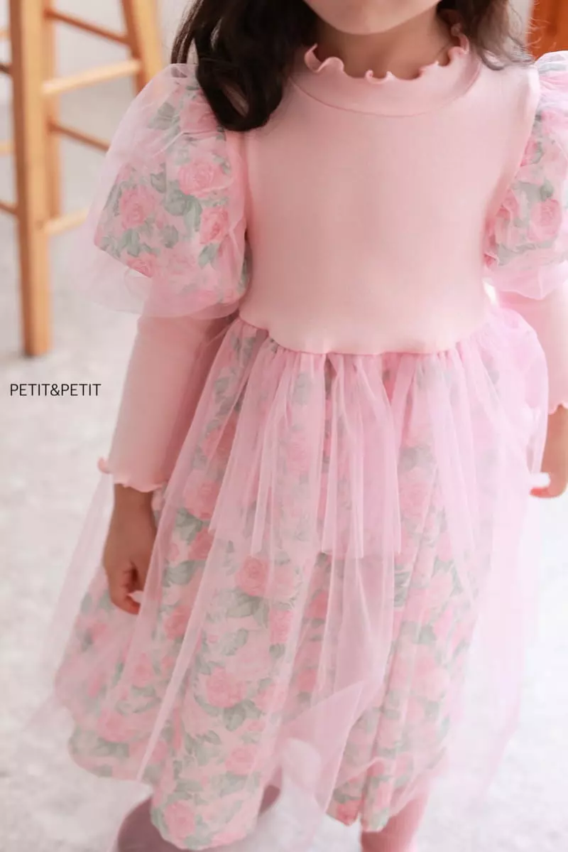 Petit & Petit - Korean Children Fashion - #childofig - Rose Princess One-piece - 11