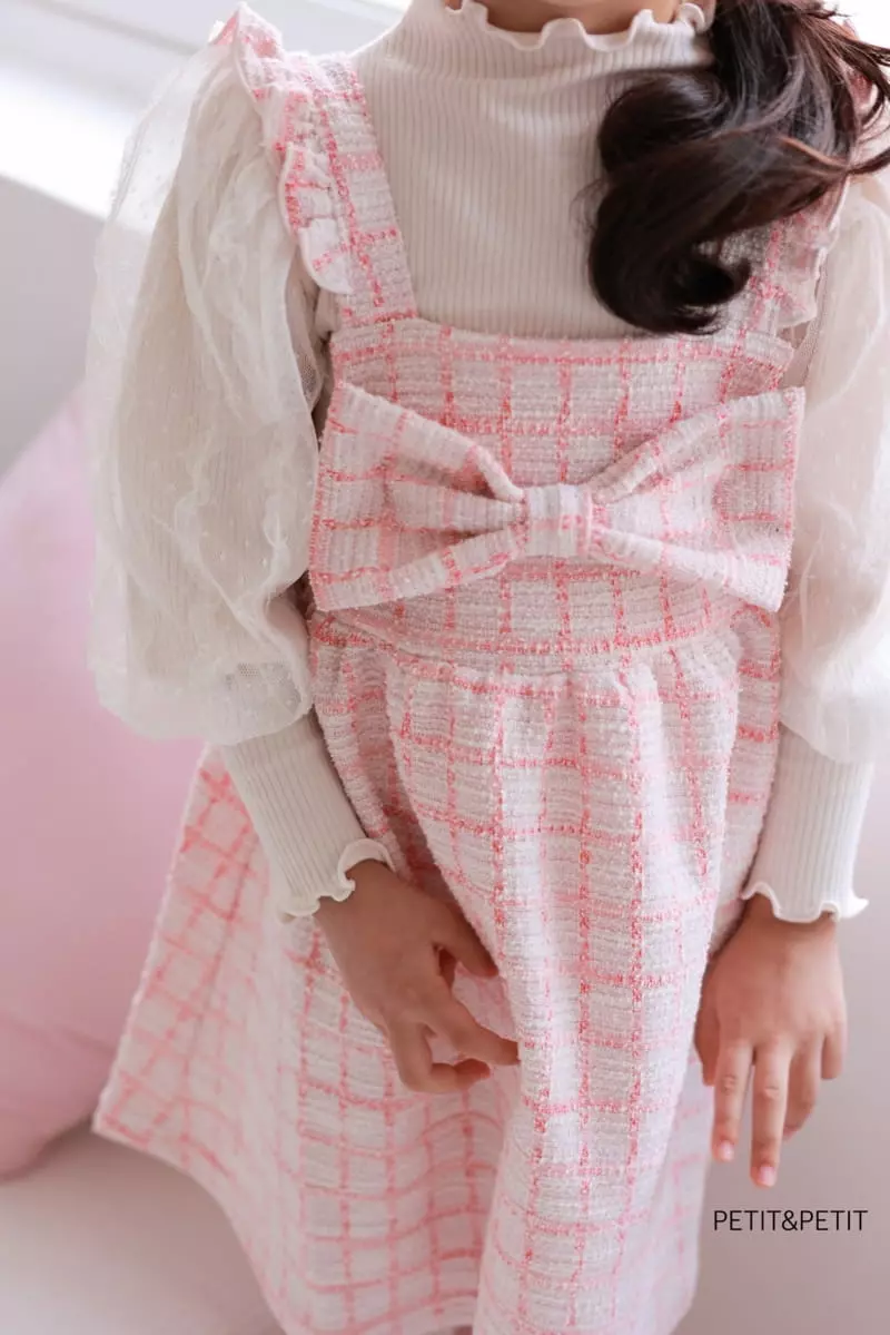 Petit & Petit - Korean Children Fashion - #childofig - Ribbon One-piece - 10