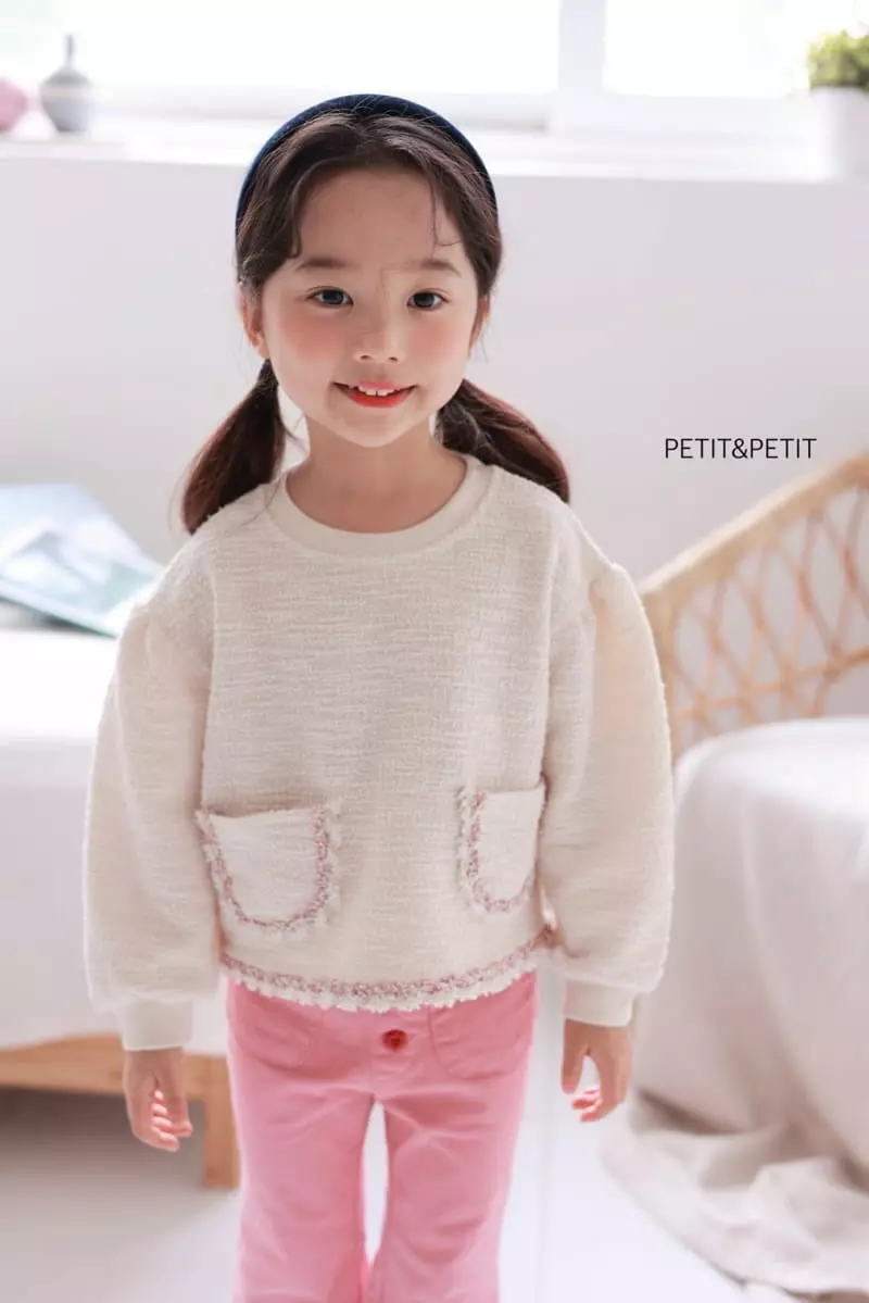 Petit & Petit - Korean Children Fashion - #childofig - Coco Pocket Sweatshirt - 5