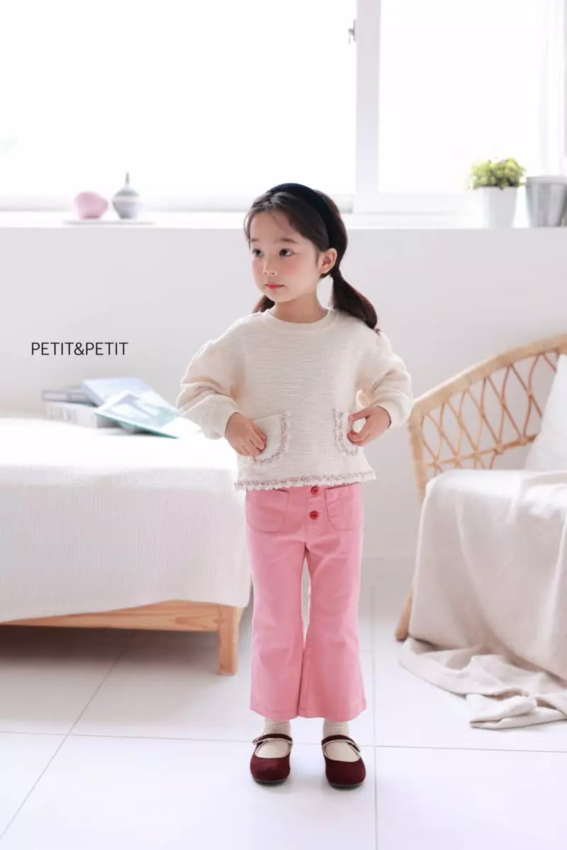 Petit & Petit - Korean Children Fashion - #childofig - Coco Pocket Sweatshirt - 6