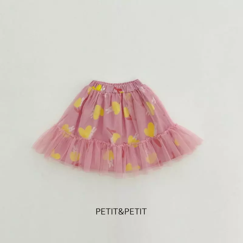 Petit & Petit - Korean Children Fashion - #childofig - Rabbit Sha Skirt - 2