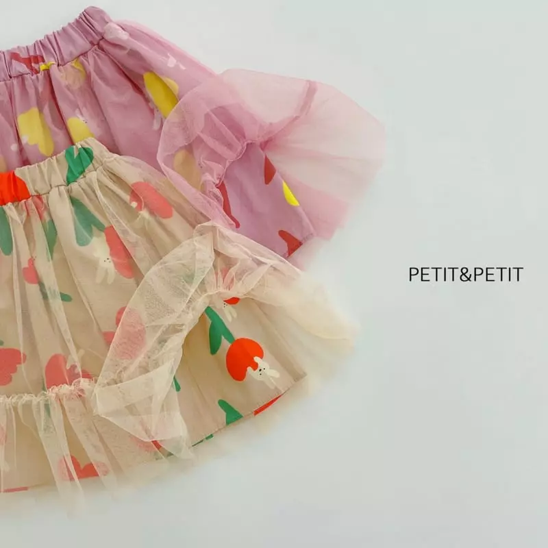 Petit & Petit - Korean Children Fashion - #childofig - Rabbit Sha Skirt - 3