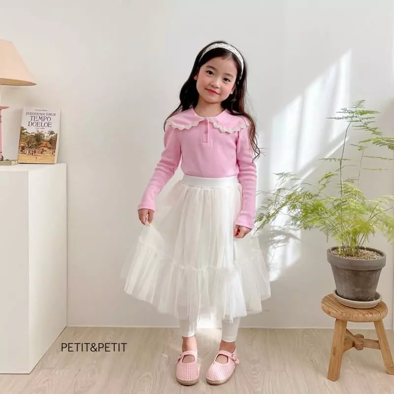 Petit & Petit - Korean Children Fashion - #childofig - Eyelet Blouse - 10