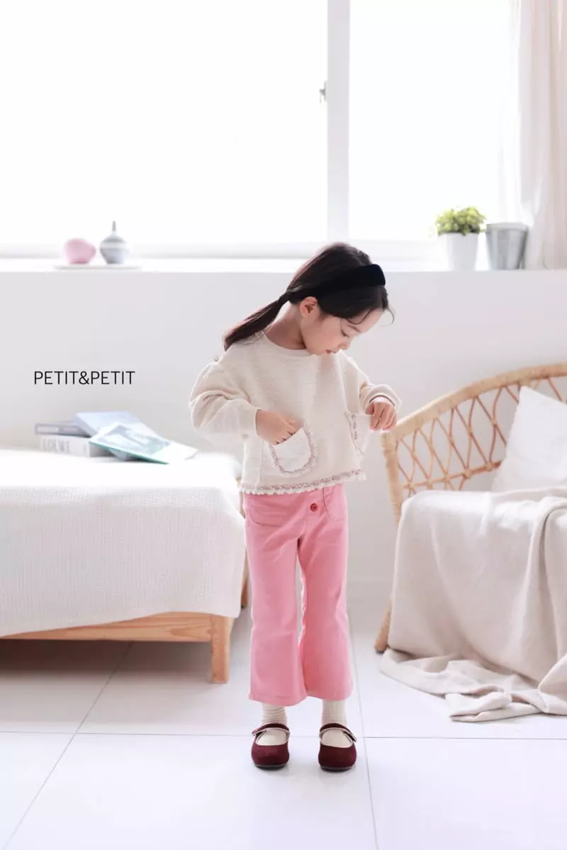 Petit & Petit - Korean Children Fashion - #childrensboutique - Coco Pocket Sweatshirt - 7