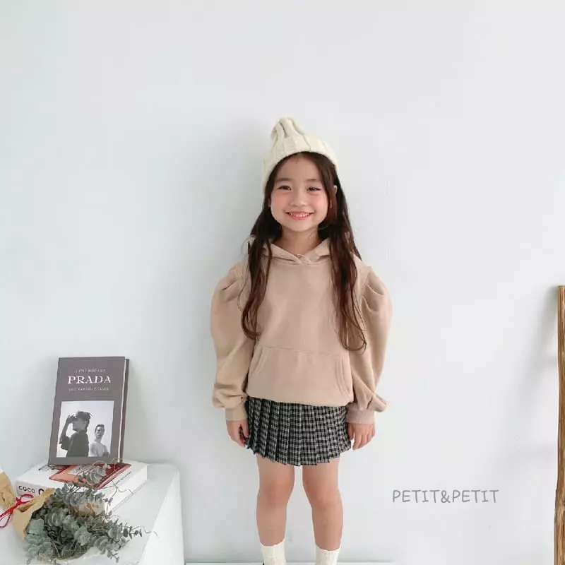 Petit & Petit - Korean Children Fashion - #childrensboutique - Shirring Hoody - 2