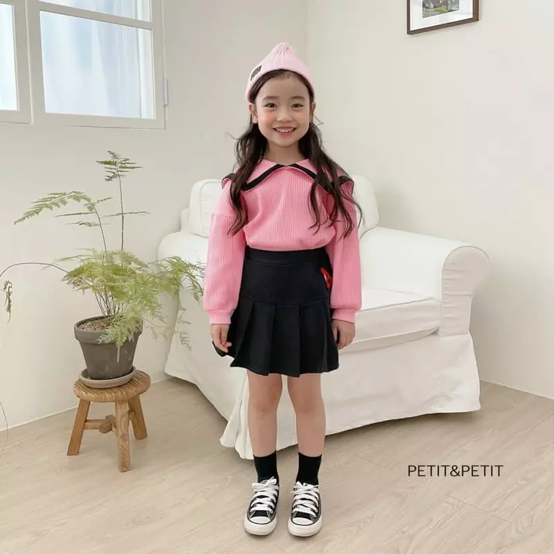 Petit & Petit - Korean Children Fashion - #childrensboutique - Waffle Sailor Tee