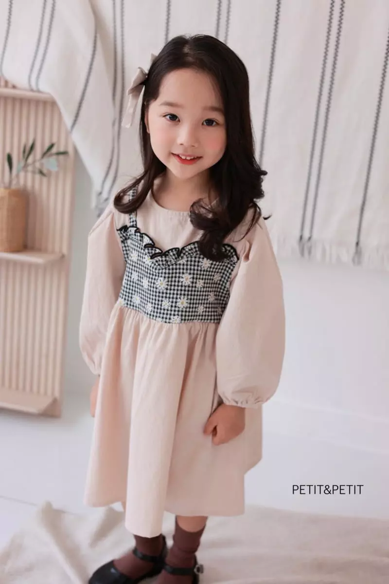 Petit & Petit - Korean Children Fashion - #childrensboutique - Roen Color One-piece - 4
