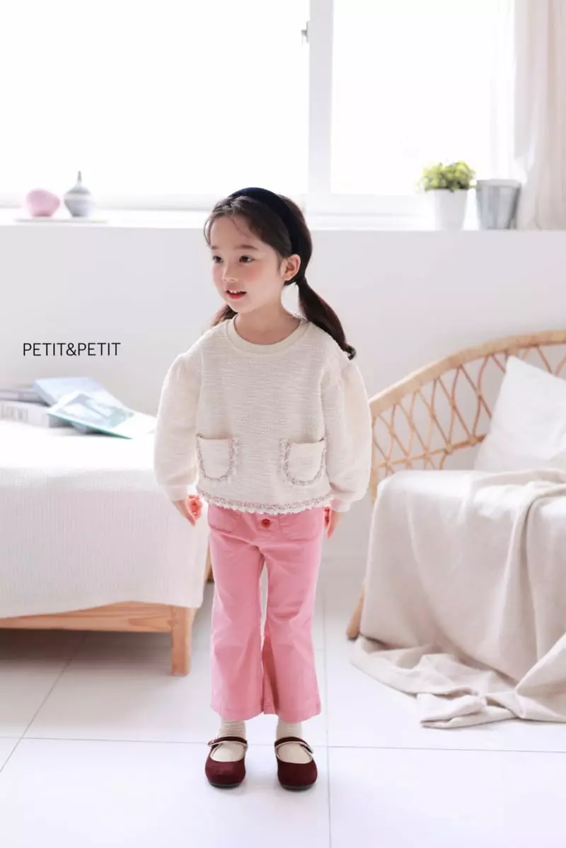 Petit & Petit - Korean Children Fashion - #designkidswear - Coco Pocket Sweatshirt - 8