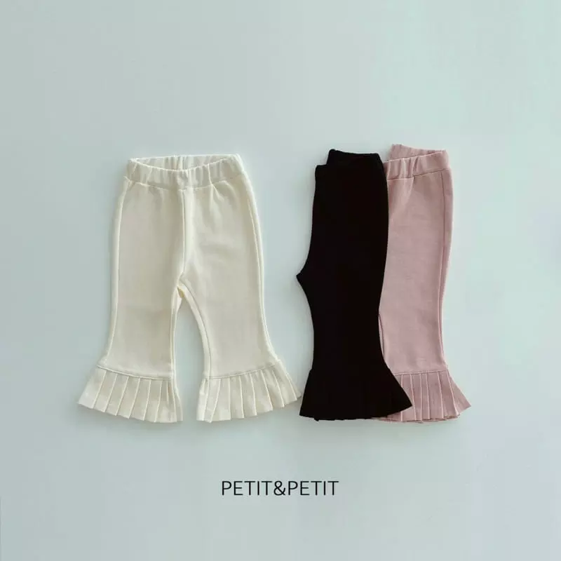 Petit & Petit - Korean Children Fashion - #childrensboutique - Wrinkle Pants - 4