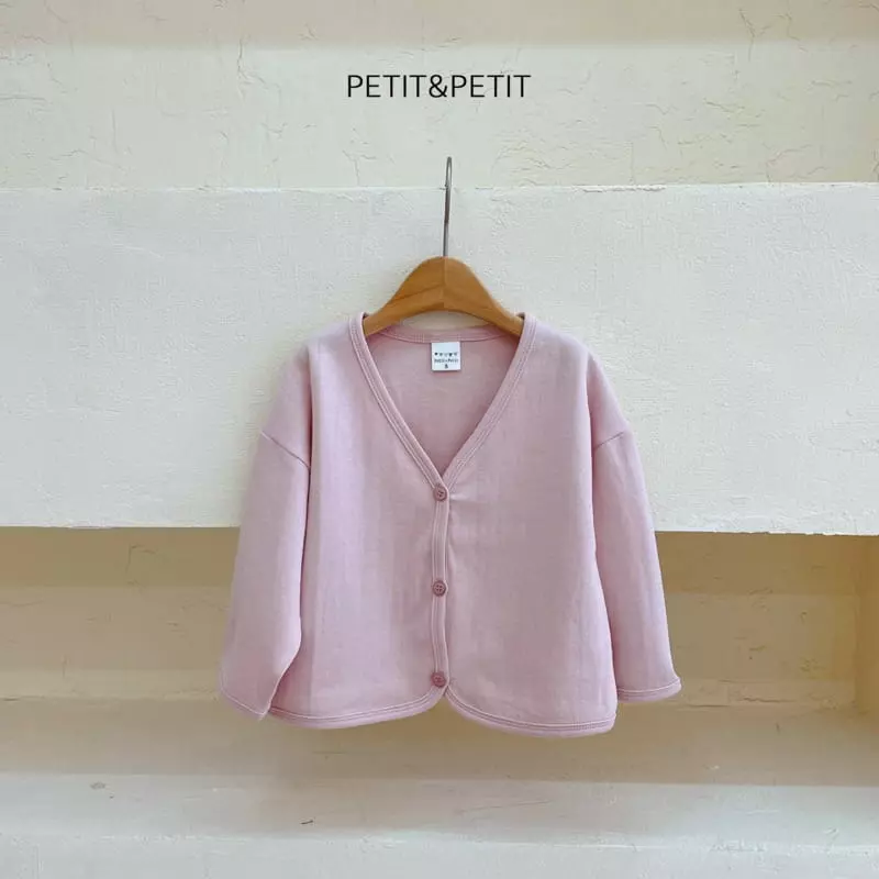 Petit & Petit - Korean Children Fashion - #designkidswear - Piping Cardigan - 2