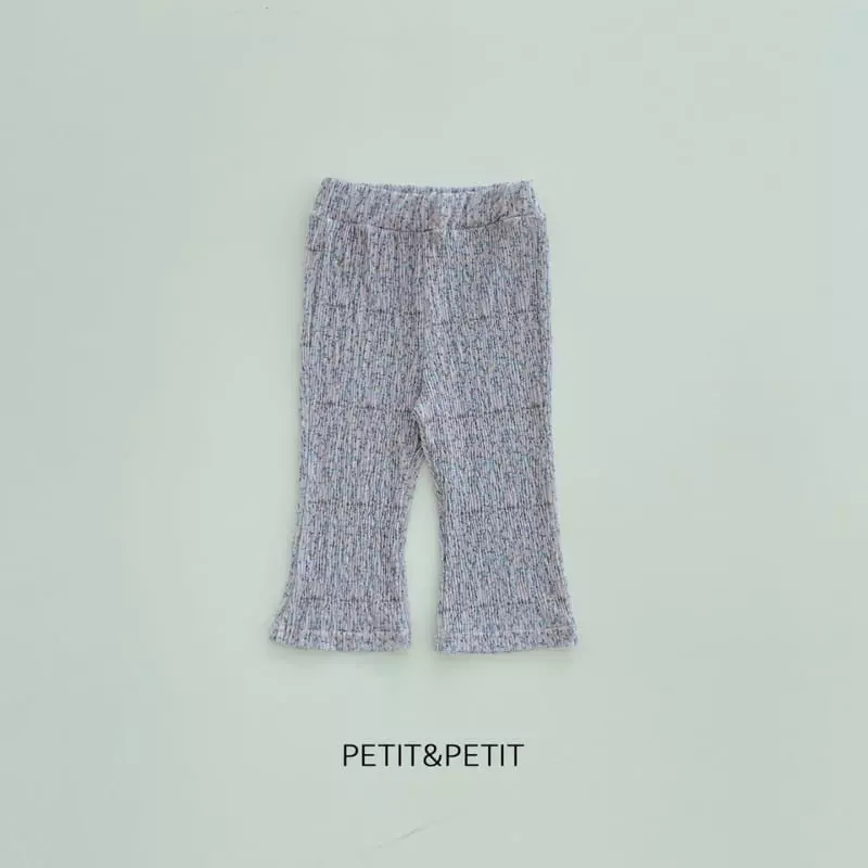 Petit & Petit - Korean Children Fashion - #designkidswear - Flower Pleats Pants