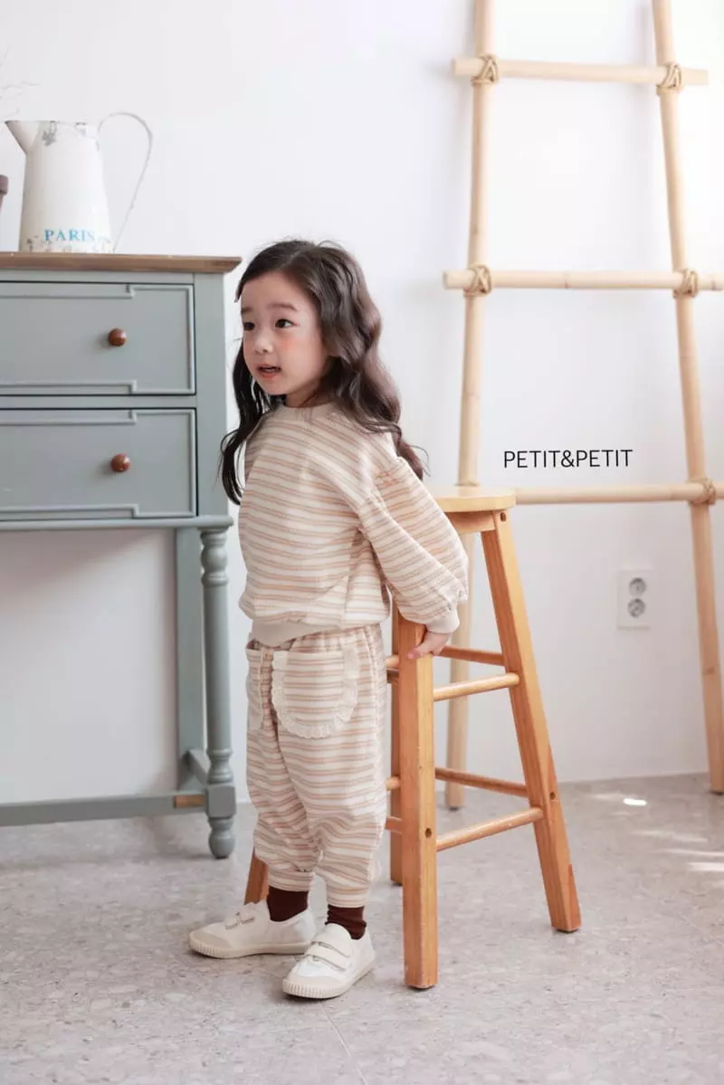 Petit & Petit - Korean Children Fashion - #discoveringself - Sweet Bagle Top Bottom Set - 11