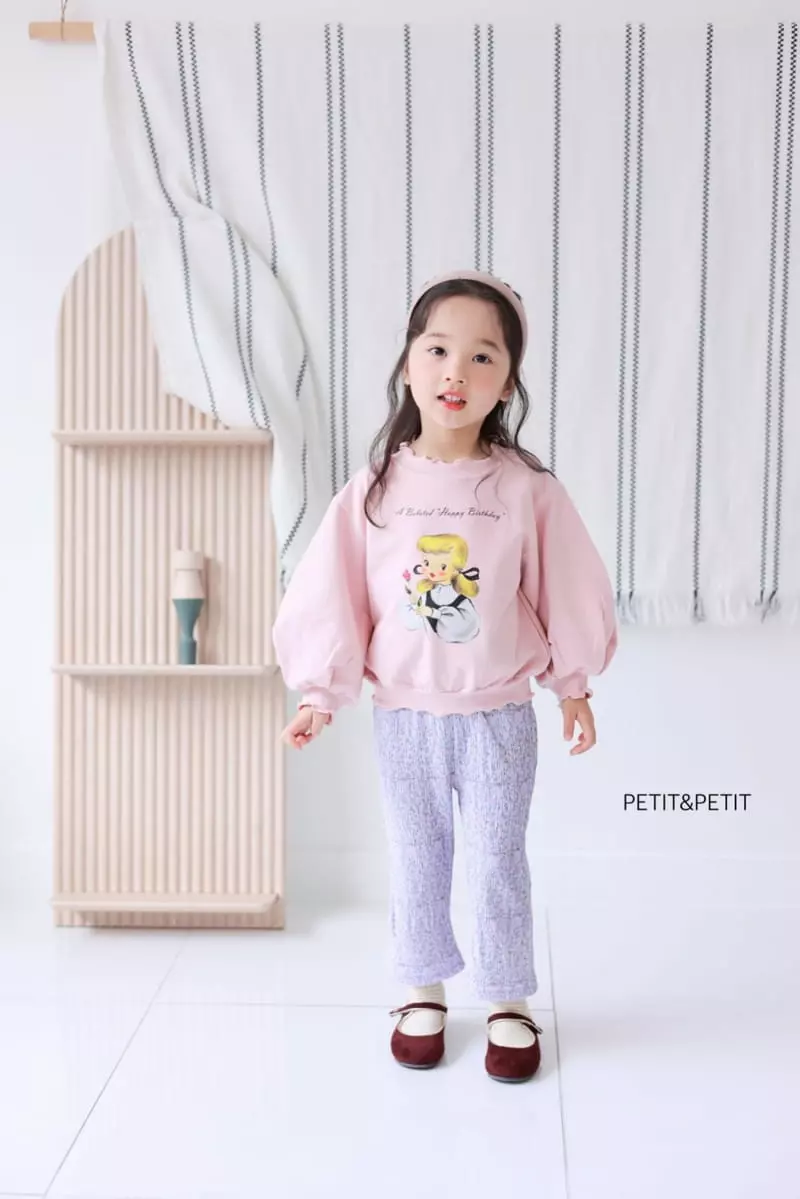 Petit & Petit - Korean Children Fashion - #discoveringself - Lovely Girl Sweatshirt - 7
