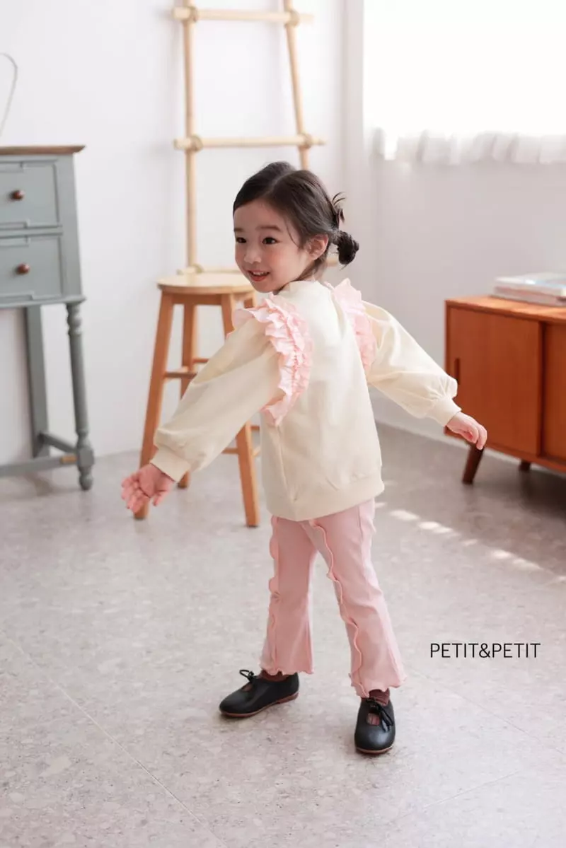 Petit & Petit - Korean Children Fashion - #discoveringself - Frill Sweatshirt - 12