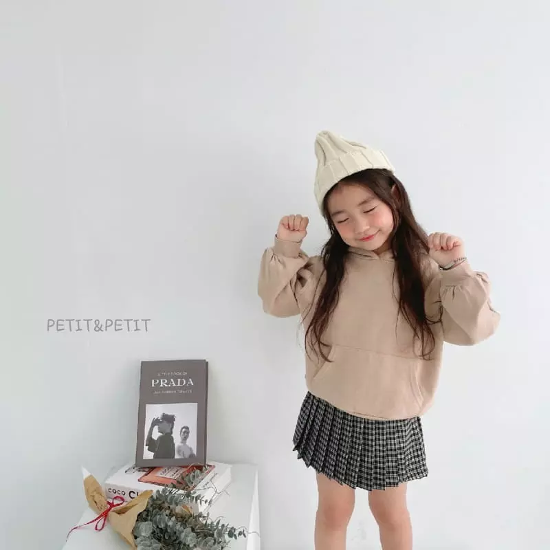 Petit & Petit - Korean Children Fashion - #designkidswear - Shirring Hoody - 4